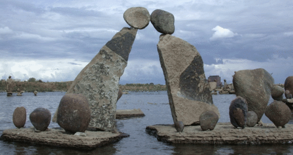 Riverbed artist Jean Felice Ceprano
